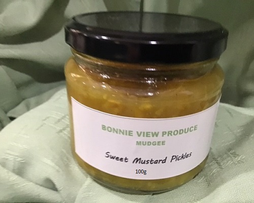 Sweet Mustard Pickles 100g
