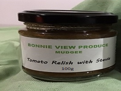 Tomato Relish with Stevia - 100g
